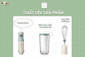 Bộ máy xay cầm tay đa năng Model: JBQ-B50E1- Hàng chính hãng
