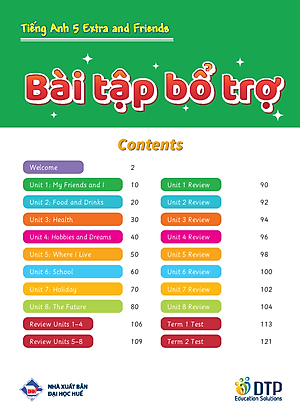 Bài tập bổ trợ Tiếng Anh 5 Extra and Friends