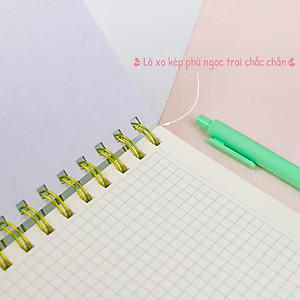 Sổ Caro file Binder kẹp còng Klong A5 - 100 tờ; MS: 994