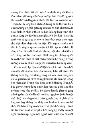 Sách Trò chuyện với hoa thủy tiên và...