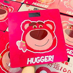 Cân Sức Khỏe  gia đình , hình gấu dâu , cân điện tử có đèn Led ,    là sản phẩm rất cần thiết cho mọi gia đình 