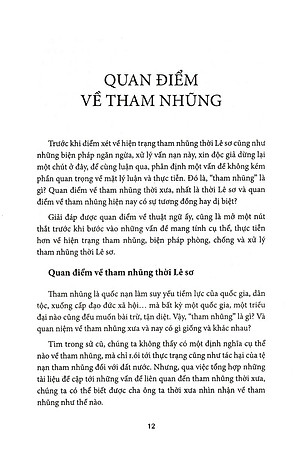 Sách Nhà Lê Sơ (1428 - 1527) Với Công Cuộc Chống Nạn "Sâu Dân, Mọt Nước"
