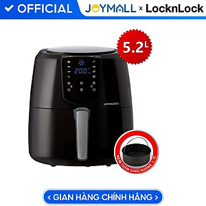 Nồi Chiên Không Dầu Điện Tử Lock&Lock EJF357BLK (5.2 Lít) - Hàng Chính Hãng