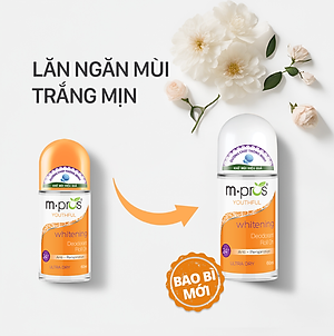 Lăn Khử Mùi – Trắng Mịn – Trẻ Trung M.pros 60ml