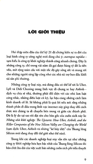 Sách Đế Chế Kỳ Lân: Uber, Airbnb Và Cuộc Chiến Tạo Lập Thung Lũng Silicon Mới