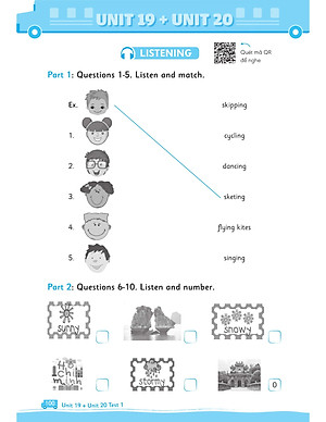 Sách Big 4 Bộ Đề Tự Kiểm Tra 4 Kỹ Năng Nghe - Nói - Đọc - Viết (Cơ Bản Và Nâng Cao) Tiếng Anh Lớp 3 Tập 2