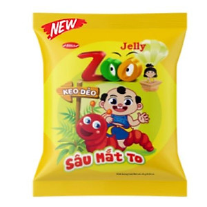 Kẹo dẻo Zoo Sâu Mắt To túi 24 gam- Bibica