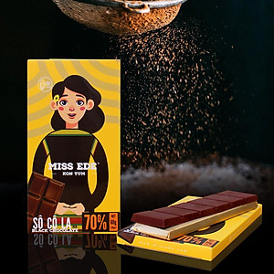 Sô cô la đen MISS EDE 70% Kon Tum - 60 g