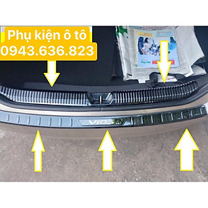 CHỐNG TRẦY CỐP TRONG,NGOÀI TITAN DÀNH CHO VIOS 2019 2021 (chất liệu titan)