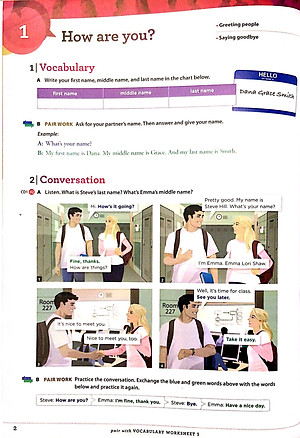 Sách Speak Now 1 Student Book with Online Practice