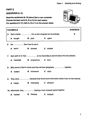 Cambridge Key English Test 3 with Answers 
