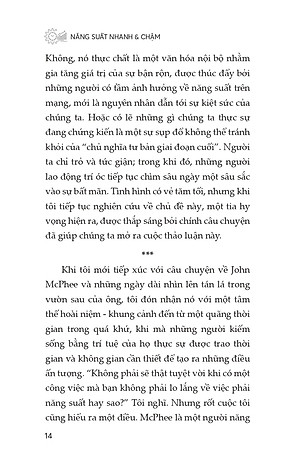 Sách Năng suất nhanh và chậm