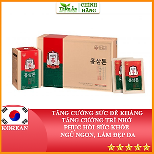 Nước Hồng Sâm Pha Sẵn KGC Cheong Kwan Jang Tonic Original 30 Gói x  50ml