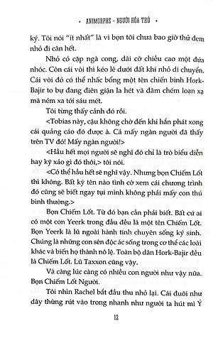 Sách Animorphs - Người Hóa Thú - Tập 3: Cuộc Đối Đầu