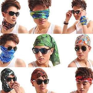  Combo 2 khăn phượt đa năng PaKaSa - giao màu ngẫu nhiên