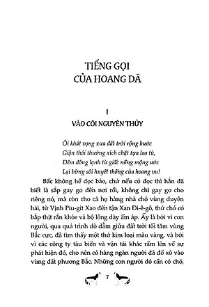 Sách Tiếng Gọi Của Hoang Dã