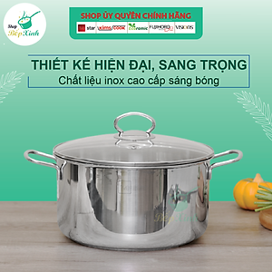 Bộ 2 nồi inox 3 đáy từ Fivestar 18cm và 24cm - hàng chính hãng