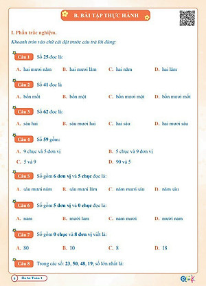 Bộ ÔN HÈ Lớp 1 (Toán + Tiếng Việt) - Dành cho học sinh lớp 1 lên lớp 2 - Theo chương trình SGK mới nhất