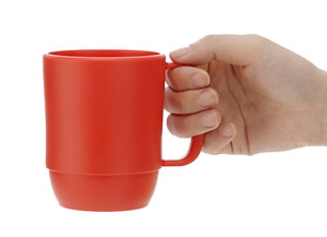 Combo Cốc nhựa uống nước Inomata nội địa Nhật Bản - Đỏ