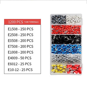 Kìm bấm cos vuông HSC8 6-4A tự điều chỉnh kèm 1200 đầu cos đủ loại cos ống tròn cos pin