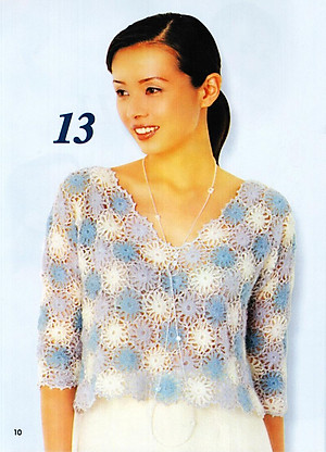 Sách Kỹ Thuật Móc Len Sợi - Thời Trang Hè Thu