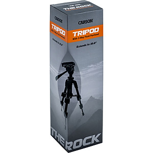 Chân đế cao cấp cho máy ảnh, ống nhòm Carson Rock TR-100 - Hàng chính hãng