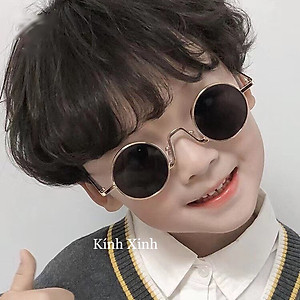 Kính râm trẻ em Mắt tròn thầy bói - Kính mát thời trang cho bé
