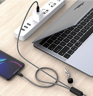 Dây Cáp Sạc USB-C to Lightning Chuẩn MFi Cho iPhone/iPad Hyper HyperDrive - Hàng Chính Hãng