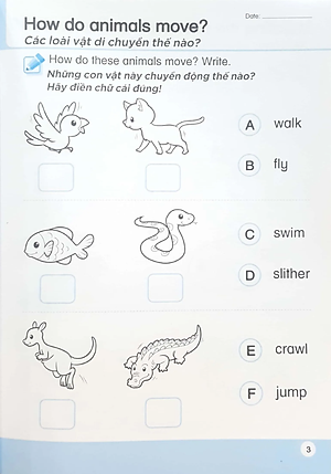 Khoa Học Tiền Tiểu Học Song Ngữ - Sách Luyện Tập 5