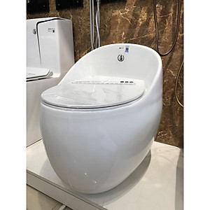 BỒN CẦU QUẢ TRỨNG cao cấp nhập khẩu chính hãng GROVES R22 WHITE