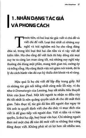 Những Tiểu Luận Về Tồn Tại Của Arthur Schopenhauer (Tái Bản 2023)