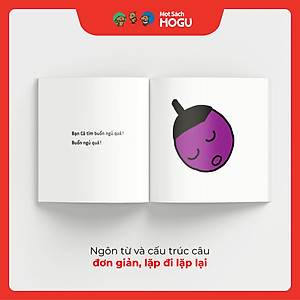 Truyện Ehon bé 1-2-3 tuổi - Buồn ngủ quá, buồn ngủ quá