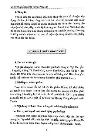 Ôn Luyện Tuyển Sinh Lớp 10 - Môn Ngữ Văn