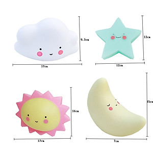 Đèn ngủ để bàn nhiều hình khối dễ thương - Chính hãng (mẫu giao ngẫu nhiên)