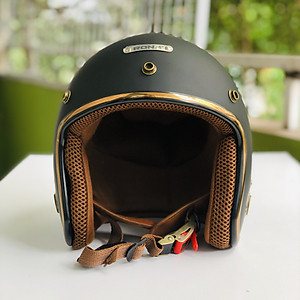 Mũ Bảo Hiểm 3/4 RONA R8 Freesize Vòng Đầu 55-59cm - Hàng Chính Hãng