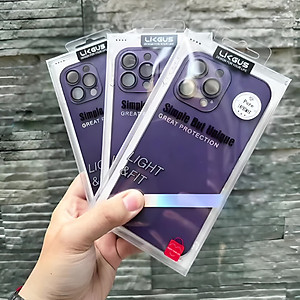 Ốp lưng độ cho iPhone 11 Pro Max / 12 Pro Max / 13 Pro Max / cho iPhone 14 Pro / 14 Pro Max lên thành 14 Pro Max hiệu Likgus Tranform Case (siêu mỏng 1.5mm, mặt lưng siêu mềm mịn, có gờ bảo vệ camera) - Hàng nhập khẩu