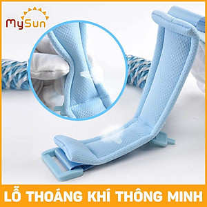 Dây đai vòng đeo tay dắt bé đi dạo, phản quảng có khóa an toàn chống lạc cho trẻ em MySun