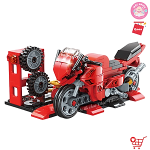 Đồ chơi xếp hình Qman 42101 - Tàu hỏa biến hình (305 mảnh ghép)