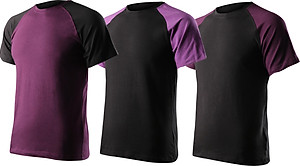 COMBO 3 ÁO THUN NAM PHỐI MÀU - 100% COTTON 4 CHIỀU