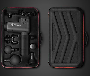 Máy (súng) massage cầm tay giảm đau cơ bắp căng cơ Booster T - 126W, 6 đầu