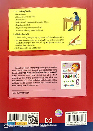 Tủ Sách Cho Bé Vào Lớp 1 - Vở Tập Viết Chữ Số (Dành Cho Trẻ Mẫu Giáo 5 - 6 Tuổi) - Tái Bản 2020