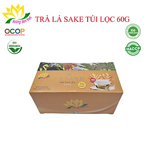 Trà Lá Sake túi lọc (60g) - Hương Sen Việt