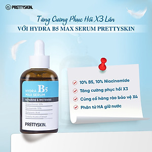 Serum Phục Hồi, Dưỡng Trắng Da Prettyskin Hydra B5 Max Serum 50ml