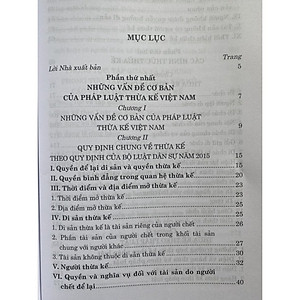 Pháp luật Thừa kế ở Việt Nam - Nhận thức và Áp dụng