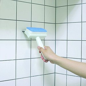 Bàn chải chà cửa kính, tường gạch men nhà tắm Kokubo, giúp đánh bay cả những vết bụi bẩn bám dính lâu ngày - nội địa Nhật Bản 