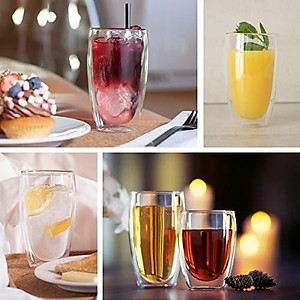 Bộ 2 cốc thủy tinh 2 lớp Bodum Pavina dung tích 450ml 4560-10