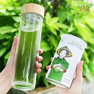 Bột Cần Tây Hữu Cơ Nguyên Chất Sấy Lạnh Dalahouse - Ổn Định Hệ Tiêu Hóa, Detox, Thải Độc, Thanh Lọc Cơ Thể, Giảm Căng Thẳng Mệt Mỏi, Hỗ Trợ Giảm Cân, Cải Thiện Sức Khỏe Tim Mạch, Chống Oxy Hóa, Giảm Cholesterol Xấu - Người Tập Gym, Yoga, Eat Clean