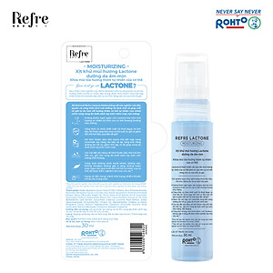 Xịt khử mùi, khóa mùi tỏa hương thơm tự nhiên cơ thể Refre Lactone Moisturizing 30ml