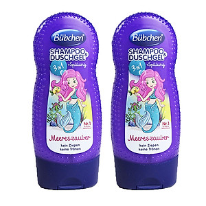 (Combo 2 chai) Sữa tắm gội xả Bubchen 3 in1 tím nàng tiên cho bé từ 3 tuổi trở lên