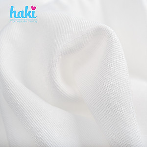 Đầm bé gái nhún 3 tầng tay cánh tiên HK514 - Trắng Haki, váy bé gái, váy mùa hè cho bé gái, váy hè, váy thiết kế cho bé 10-27kg